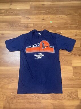 Hanes Mt Washington Valley New Hampshire graphic t-shirt with eagle and mountain